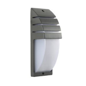 SUPERSCAPE aluminium 6 watt LED Bulkhead grey with high quality acrylic diffuser  and top branded LED and high quality LED driver BUL48