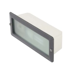 SUPERSCAPE Outdoor Lighting aluminium die cast foot light concealed grey plain for top branded replacable B22 LED lamp FLC32