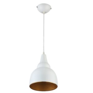 LEARC Designer Lighting white gold Metal Pendent Single HL3934-1