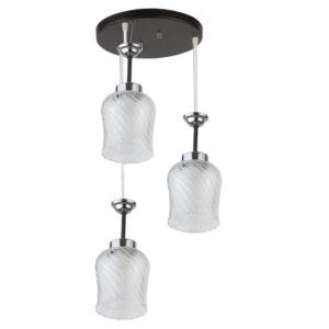 LEARC Designer Lighting Glass Metal Pendant Multiples HL3961-3