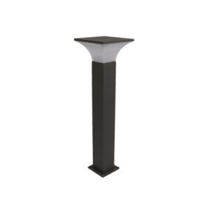 SUPERSCAPE Outdoor Lighting  aluminium 30 inch bollard grey for top branded replacable E27 LED lamp with high quality acrylic K410-L