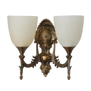 LEARC Designer Lighting Antique Brass Finish Wall Light WL2206