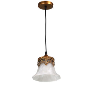 LEARC Designer Lighting Antique Brass Finish Pendent HL5060-1