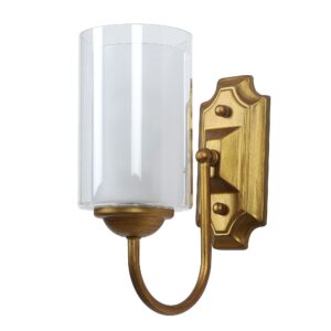 LEARC Designer Lighting Antique Brass Finish Wall Light WL2401