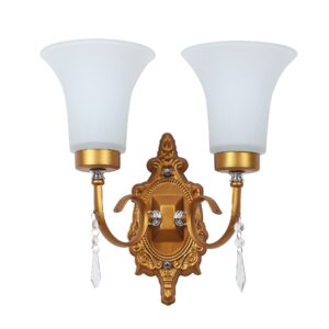 LEARC Designer Lighting Antique Brass Finish Wall Light WL2446