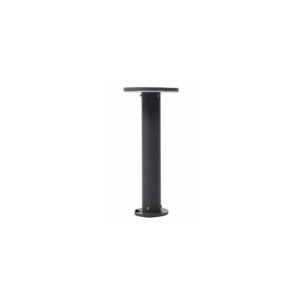 SUPERSCAPE Outdoor Lighting  aluminium die cast 10 inch 12 watt LED bollard grey with top branded LED and high quality LED driver K1061-S
