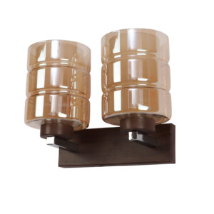 LEARC Designer Lighting Wrought Iron Rustic Finish Wall Light WL2526