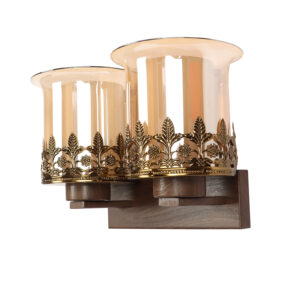 LEARC Designer Lighting Wrought Iron Rustic Finish Wall Light WL2535