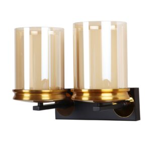 LEARC Designer Lighting Wrought Iron Rustic Finish Wall Light WL2706