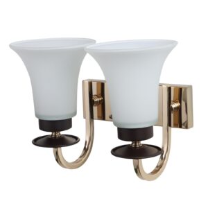 LEARC Designer Lighting Golden Finish Wall Light WL2732