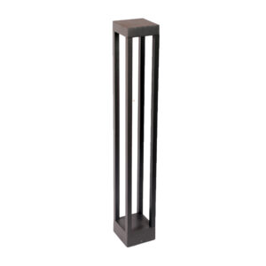SUPERSCAPE Outdoor Lighting  aluminium die cast 28 inch 6 watt LED bollard grey with top branded LED and high quality LED driver K1099