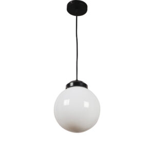 SUPERSCAPE Outdoor Lighting  8 inch polycarbonate milky white doom outdoor and indoor hanging light HL7010-M
