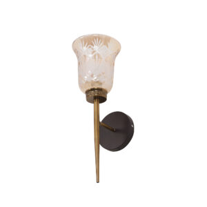 LEARC Designer Lighting Wrought Iron Rustic Finish Wall Light WL2811