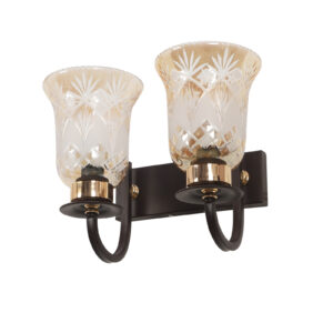 LEARC Designer Lighting Wrought Iron Rustic Finish Wall Light WL2904