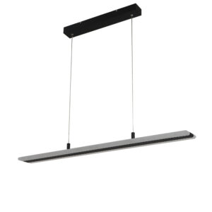 LEARC LED Lighting 60 watt 3 feet extra bright hanging light black warm white  yellow HL7018