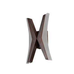 LEARC LED Lighting 16 watt aluminium die cast wooden finish horizontal verticle LED mirror wall light warm white  WL2927