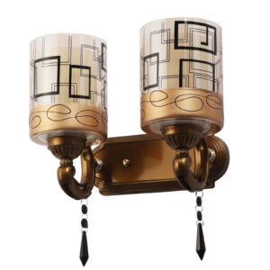 LEARC Designer Lighting  ANTIQUE BRASS FINISH WALL LIGHT WL3068