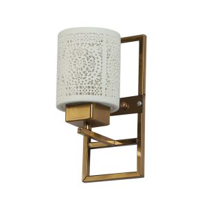 LEARC Designer Lighting ANTIQUE BRASS FINISH WALL LIGHT WL2995