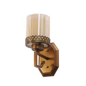 LEARC Designer Lighting ANTIQUE BRASS FINISH WALL LIGHT WL3035