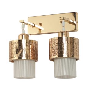 LEARC Designer Lighting Golden Finish Wall Light WL3064