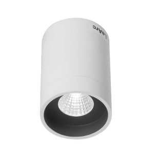 LEARC premium aluminium die cast white grey finish 18 watt Bridgelux LED and high quality driver Ceiling Surface drum X2033