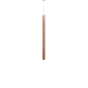 LEARC aluminium copper finish 12 watt 1.68 inch diameter 24 inch height CREE LED Pipe hanging Light with Philips LED driver 3K HL7075-L