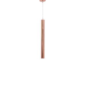 LEARC aluminium copper finish 12 watt 1.68 inch diameter 18 inch height CREE LED Pipe hanging Light with Philips LED driver 3K HL7075-M