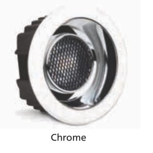PHILIPS IP44 COB DOWN LIGHT WHITE BODY CHROME REFLECTOR 7 WATT 3K YELLOW LIGHT PH1617
