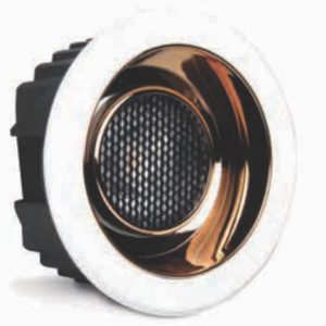 PHILIPS IP44 COB DOWN LIGHT WHITE BODY ROSE GOLD REFLECTOR 20 WATT 3K YELLOW LIGHT PH1629