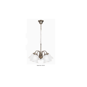 PHILIPS 582065 LUCIDUS 5 LIGHT ANTIQUE CHANDELLIER PH1724