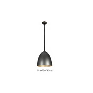 PHILIPS 582018 GEMINI ANTIQUE SILVER AND GOLD DOUBLE LAYERED PENDANT PH1713
