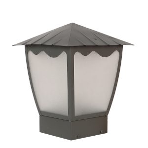 SUPERSCAPE steel gate light grey with high quality material GL4915