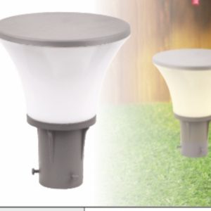 SUPERSCAPE Outdoor Lighting aluminium die cast gate light for E27 LED lamp with high quality acrylic GL4942