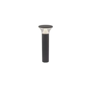 SUPERSCAPE Outdoor Lighting aluminium die cast 24 inch 7 watt LED bollard grey with clear diffuser and high quality LED and driver K1212-M