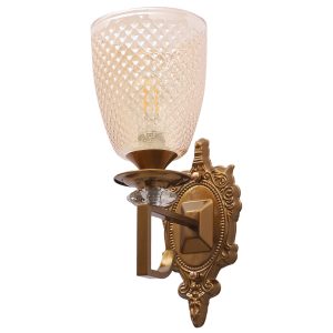 Learc designer lighting Antique Brass Finish Wall Light WL3251