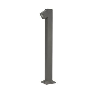 SUPERSCAPE premium aluminium 30 inch one side 5 watt LED bollard grey with top branded LED and high quality LED driver 3K K1285-L