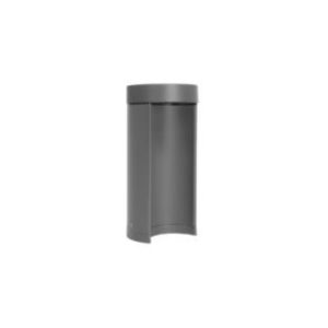 SUPERSCAPE premium aluminium 10 inch one side 5 watt LED bollard grey with top branded LED and high quality LED driver 3K K1295-S