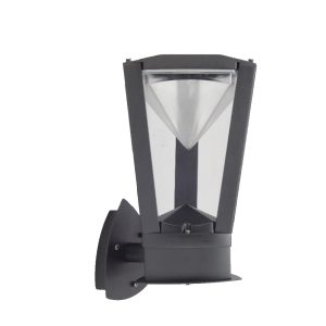 SUPERSCAPE premium aluminium exterior wall light modern 12 watt grey IP65 with top branded LED and high quality LED driver WL3364