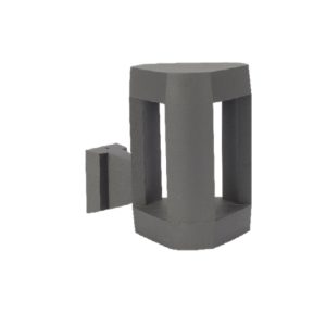 SUPERSCAPE premium aluminium exterior wall light modern 12 watt grey IP65 with top branded LED and high quality LED driver WL3369