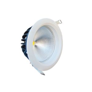 LEARC Aluminium white finish 7 inch 20 watt COB down light with high quality LED and Driver J1019