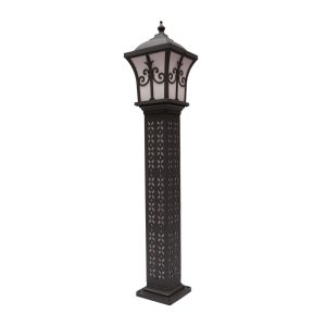 SUPERSCAPE 38 INCH DESIGNER BOLLARD GREY K1262
