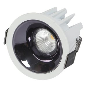 LEARC aluminium white black 18W Dimmable and Tunable LED down light with Bridgelux COB and high quality LED Driver TR1784-DT