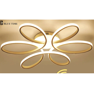 LEARC 16 inch 50 watt white finish  LED Chandelier with top quality LED and driver 3K AP3158