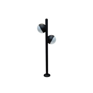 SUPERSCAPE aluminium die cast premium 12 watt 32 inch LED bollard black with top branded LED and Driver 3K SK5301