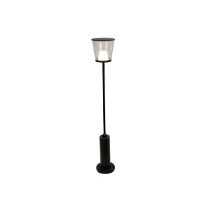 SUPERSCAPE aluminium die cast premium 8 watt 32 inch LED bollard black with top branded LED and Driver 3K SK5303