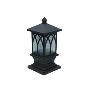 SUPERSCAPE premium aluminium die cast black finish gate light SK5475