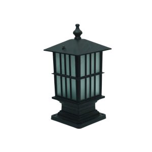 SUPERSCAPE premium aluminium die cast black finish gate light SK5479