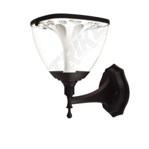 SUPERSCAPE PC 10 WATT COLOUR CHANGING 3 IN 1 BLACK FINISH SOLAR WALL LIGHT SK5539