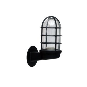 SUPERSCAPE aluminium die cast black finish exterior Wall Light modern E27 SK5549